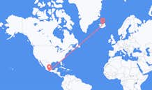 Flyrejser fra Acapulco, Mexico til Akureyri, Island