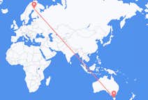 Flyreiser fra Devonport, Australia til Rovaniemi, Finland