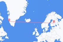 Flüge von Kuopio, nach Nuuk