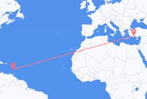 Flyrejser fra Saint Lucia til Antalya