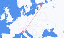Flyrejser fra Pisa til Tartu