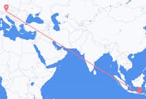 Flights from Denpasar to Salzburg