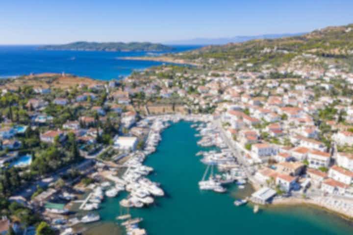 希腊在斯佩察岛的度假出租公寓