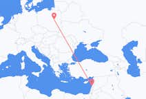 Flyrejser fra Beirut til Warszawa