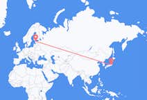 Flights from Tokyo to Tallinn