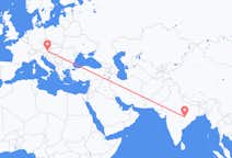 Flyg från Raipur, Indien till Graz, Österrike