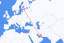 Flights from Dubai to Helsinki