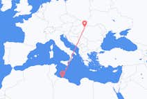 Flyreiser fra Tripoli, til Debrecen