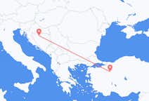 Voos de Banja Luka, Bósnia e Herzegovina para Esquiceir, Turquia