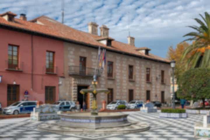 Zamki w Talavera de la Reina w Hiszpanii
