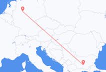 Lennot Paderbornista Plovdiviin