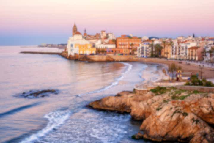 Hoteller og overnatningssteder i Sitges, Spanien