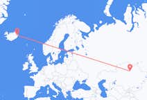Flyreiser fra Nur-Sultan, Kasakhstan til Egilsstaðir, Island