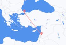 Flyrejser fra Damaskus til Istanbul