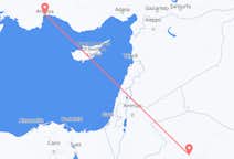Flug frá Al-Jawf-héraði til Antalya