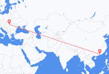 Flyreiser fra Huizhou, til Debrecen
