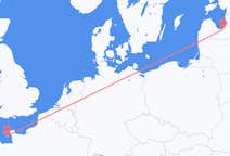 Vols de Riga pour Saint-Hélier