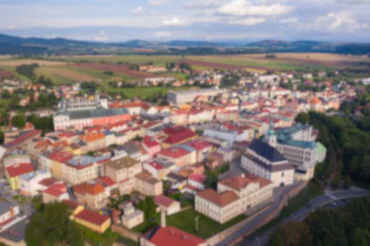 Отели и места для проживания в Броумове (Чехия)