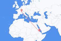 Flyreiser fra Asmara, til Genève