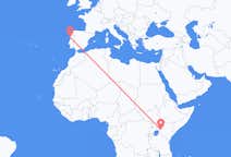 Flyrejser fra Eldoret til Porto