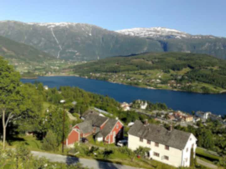 Zeiltochten in Ulvik, Noorwegen