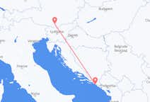 Flyreiser fra Dubrovnik, Kroatia til Klagenfurt, Østerrike