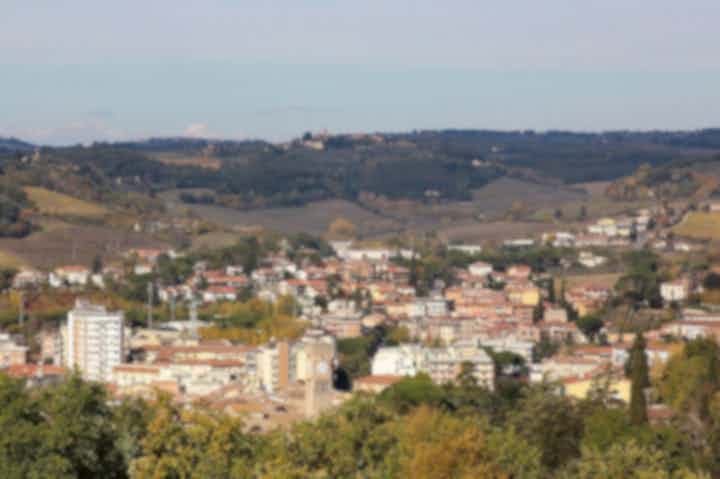 Seizoensgebonden rondleidingen in Poggibonsi, Italië