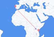 Lennot Dar es Salaamista Lissaboniin