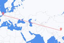 Flyrejser fra Chengdu til Ostend