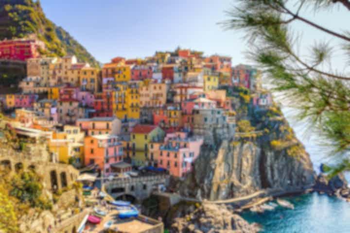 Vesiaktiviteetit Cinque Terressä Italiassa