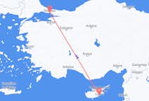 Lennot Larnakasta Istanbuliin