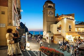 Boottocht met kleine groepen, dag- en avondtocht naar de kust van Sorrento en Capri