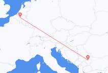 Flyg från Bryssel till staden Niš