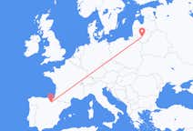 Voos de Logroño, Espanha para Kaunas, Lituânia