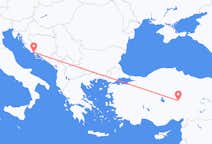 Flyrejser fra Kayseri til Split