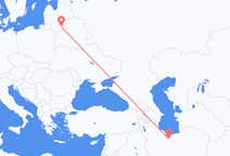 Flyreiser fra Teheran, til Vilnius