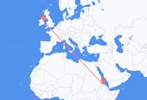 Flyrejser fra Asmara til Dublin