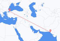 Flyreiser fra Karachi, til Istanbul