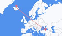 Рейсы из Токата, Турция в Акюрейри, Исландия
