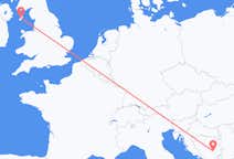 Flyreiser fra Sarajevo, til Douglas