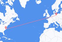Flyreiser fra Jacksonville, USA til Berlin, Tyskland