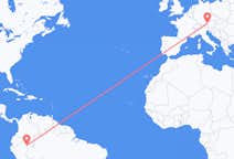 Flights from Iquitos to Salzburg