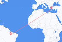 Voos de Araguaína, Brasil para Santorini, Grécia