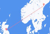 从Sollefteå飞往爱丁堡的航班