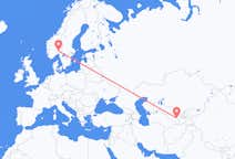 Vluchten van Samarkand naar Oslo