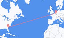 Flights from Savannah to Maastricht