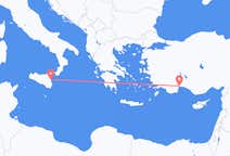 Flug frá Catania til Antalya