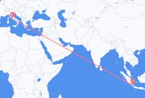 Flyreiser fra Bandar Lampung, til Roma