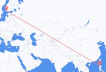 Flyreiser fra Laoag, Filippinene til Åbo, Finland