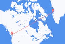 Lennot Vancouverista, Kanada Aasiaatille, Grönlanti
